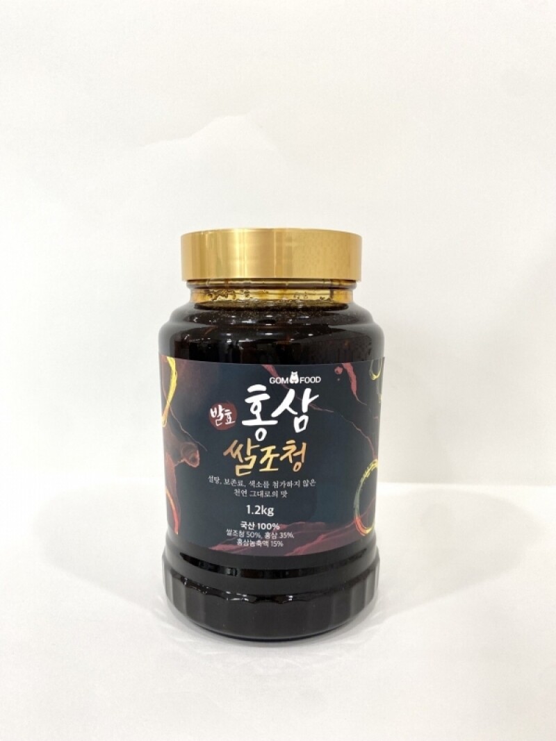 인제몰,곰푸드 발효쌀조청 5종(도라지,생강,더덕,흑마늘,홍삼)
