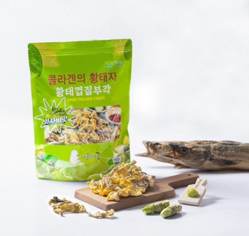 인제몰,[고향사랑기부제] 곰푸드 황태껍질부각4종 부각1종 130g