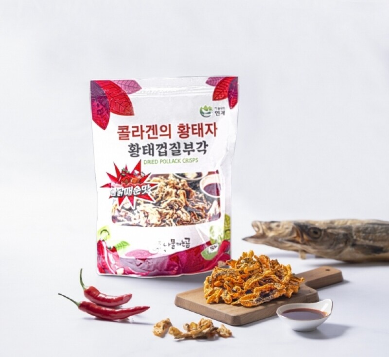 인제몰,[고향사랑기부제] 곰푸드 황태껍질부각4종 부각1종 130g