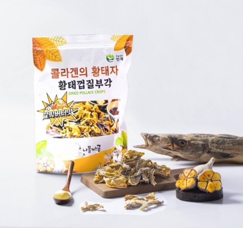인제몰,[고향사랑기부제] 곰푸드 황태껍질부각4종 부각1종 130g